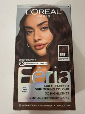 L’Oréal Paris Féria 515 Chocolate Glaze —Multi-Faceted Shimmering Hair Color